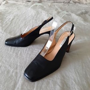 Ann Taylor Square Toe Sling Back Pumps, Size 8M